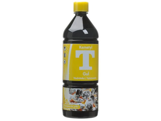 Tändvätska KEMETYL T - Gul 1L