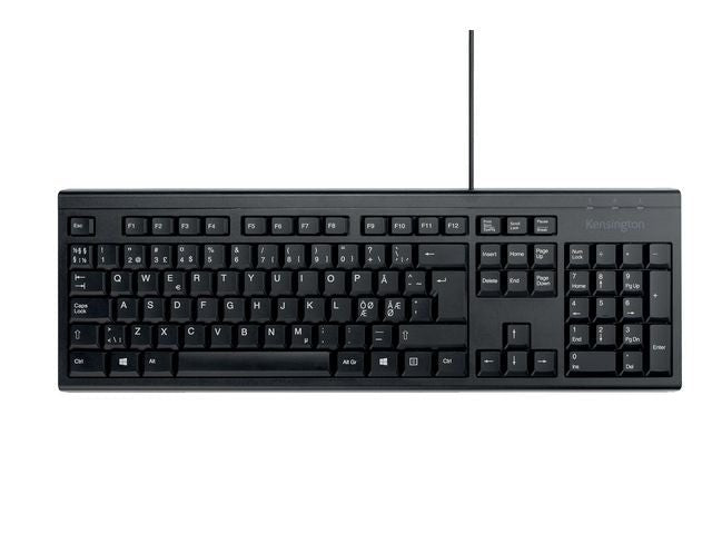 Tangentbord KENSINGTON EQ Valu Kabel