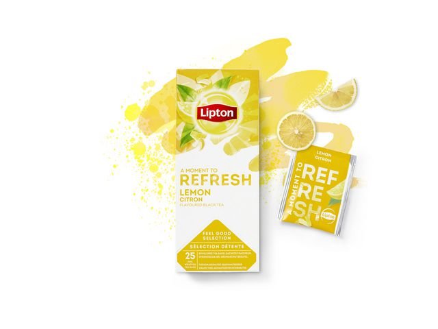 Te LIPTON påse Lemon 25/fp