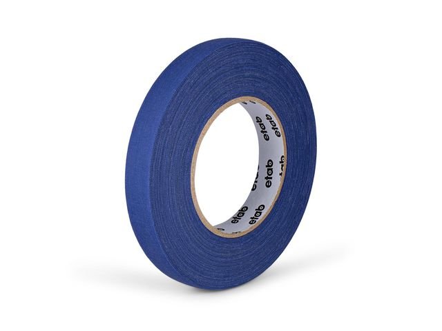 Tejp textil matt 50mx19mm blå