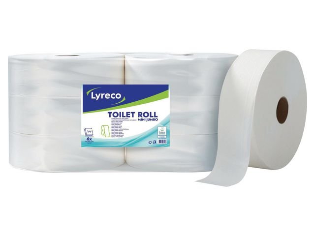Toalettpapper LYRECO Maxi 350m 6/fp
