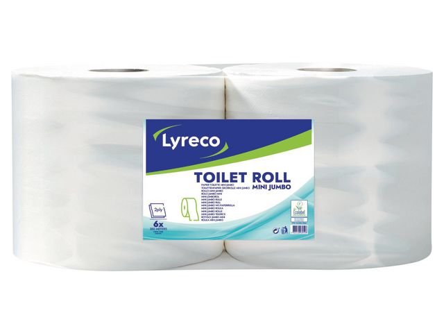 Toalettpapper LYRECO Maxi 350m 6/fp