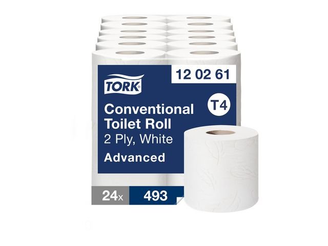 Toalettpapper TORK Adv T4 2 - lag 4/fp