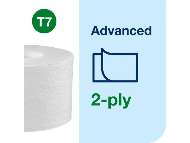 Toalettpapper TORK Adv T7 2 - lag 24/krt