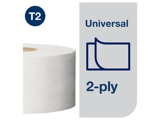 Toalettpapper TORK Uni T2 2 - lag 12/fp