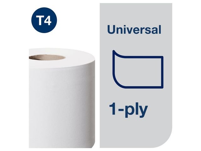 Toalettpapper TORK Uni T4 1 - lag 6/fp