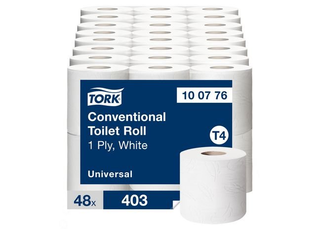 Toalettpapper TORK Uni T4 1 - lag 6/fp