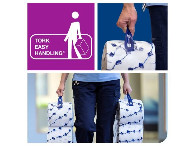 Toalettpapper TORK Uni T7 1 - lag 24/krt