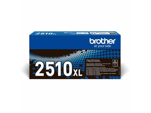 Toner BROTHER TN - 2510XL 3K svart