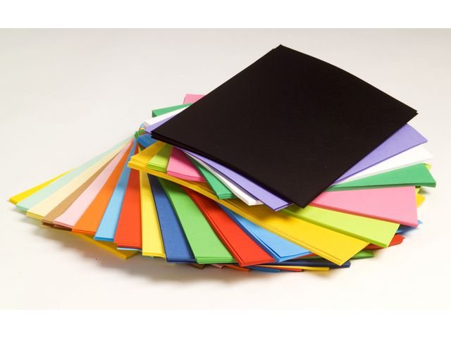 Tonpapper A4 storsats 100g 800/fp färg