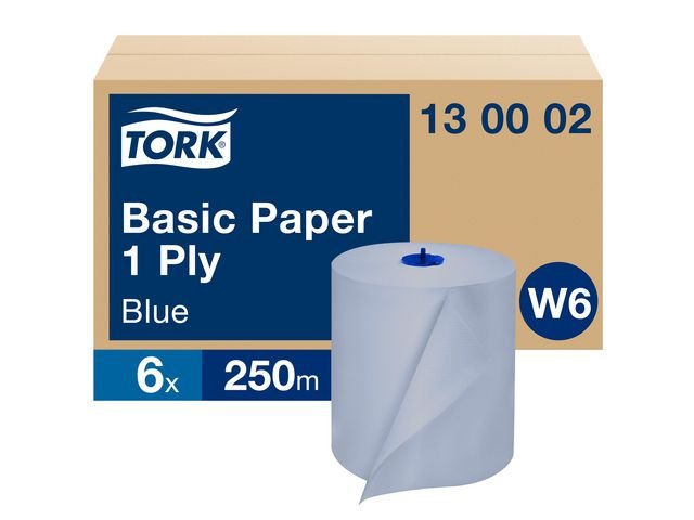 Torkrulle TORK Basic W6 1 - lag 250m blå
