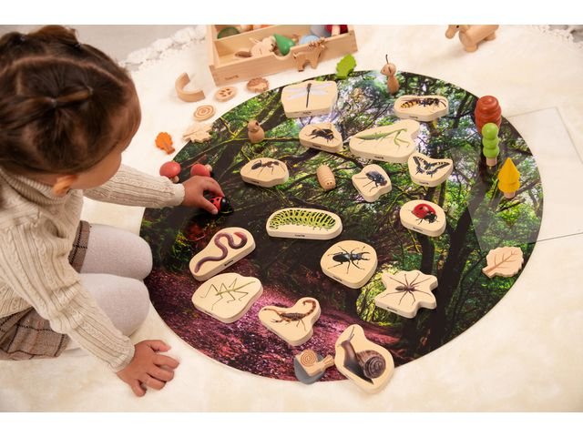 Träfigurer insekter 15/fp