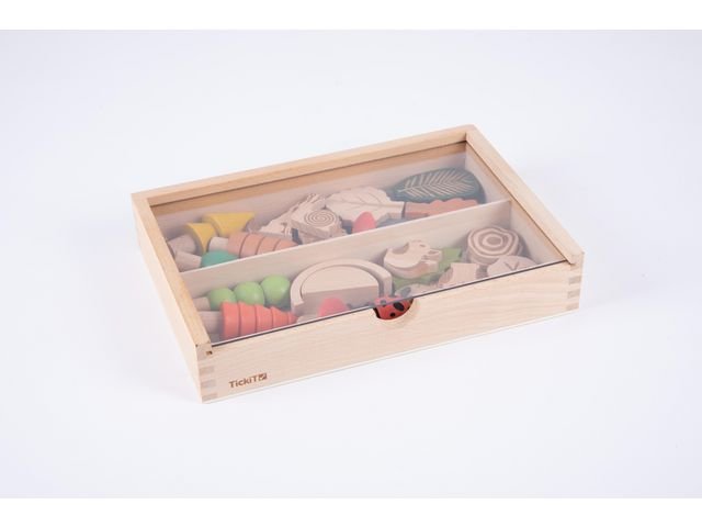 Träfigurer skog och djur 36/fp