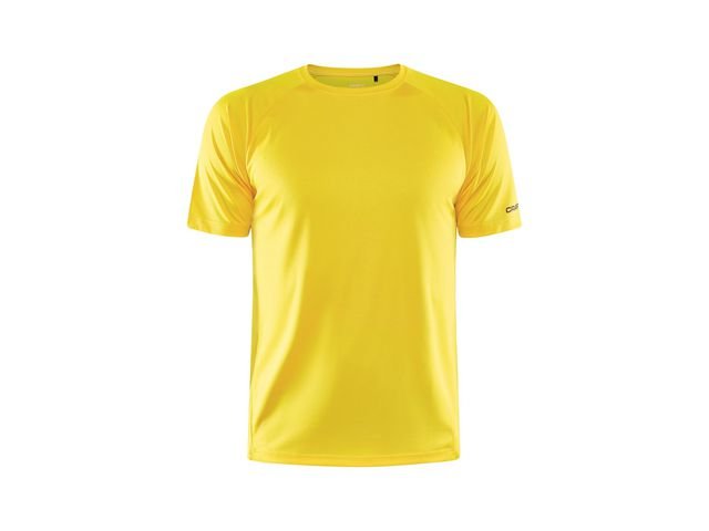 Tränings tee CORE herr gul 3XL