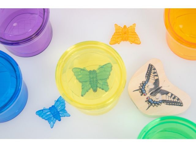 Transparent förstoringsglas färgade 6/fp