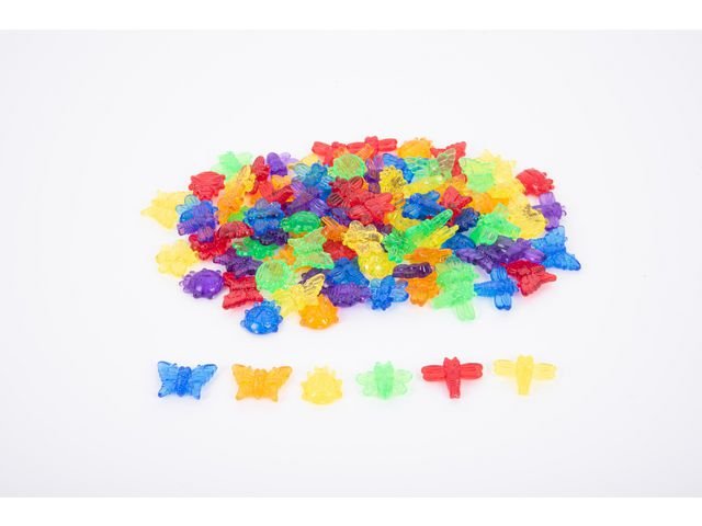 Transparent räkna sortera insekter 96/fp