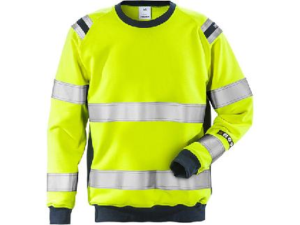 Tröja Flam FRISTAD 7076 kl3 gul 2XL