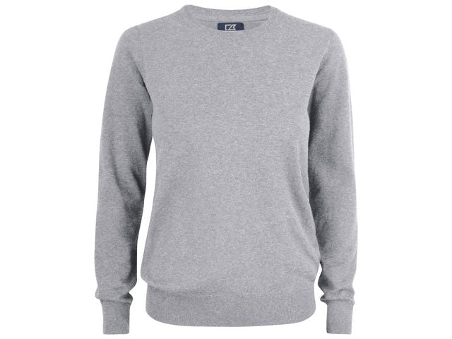 Tröja CB Oakville dam gråmelange 2XL