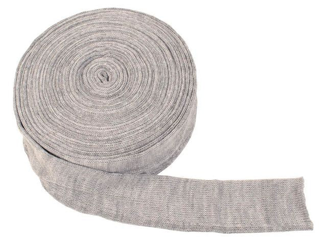 Tubstickat tyg 6cmx10m grå