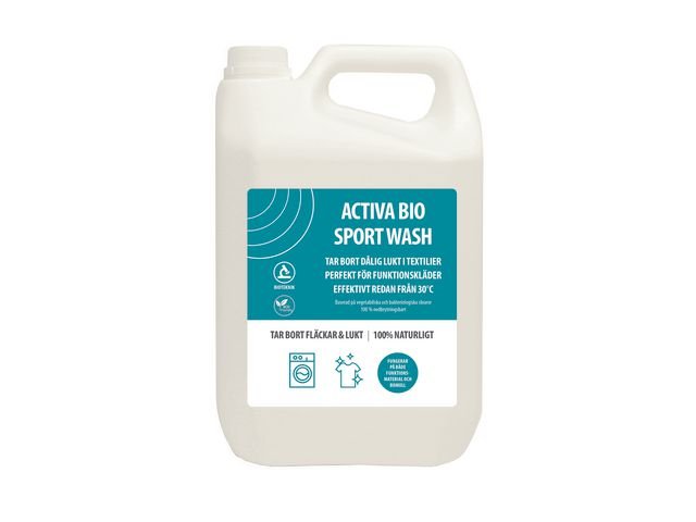 Tvättmedel ACTIVA Bio sport wash 5L