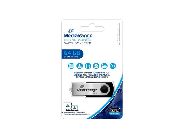 USB - Minne MEDIARANGE USB 2.0 64GB