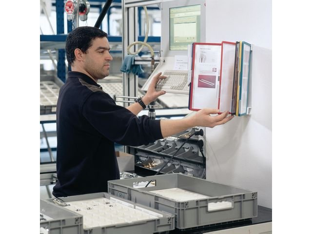 Väggställ VARIO A4 med 10 ramar