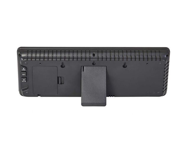 Väggur ALBA Hordgtl Ø38cm blå/svart