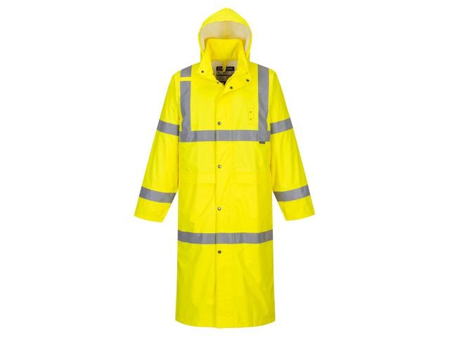 Varselregnrock Hi - Vis 122cm gul kl3 3XL