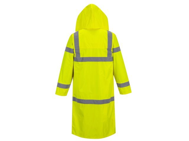 Varselregnrock Hi - Vis 122cm gul kl3 S