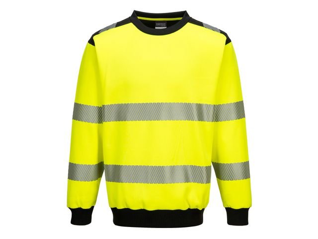 Varselsweatshirt PW379 Hi - Vis Kl 2/3 2XL