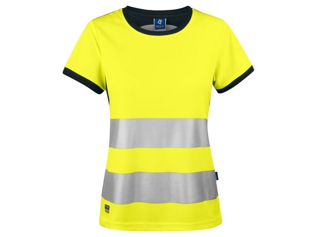 Varselt-shirt Projob 6012 dam kl 2/1 M