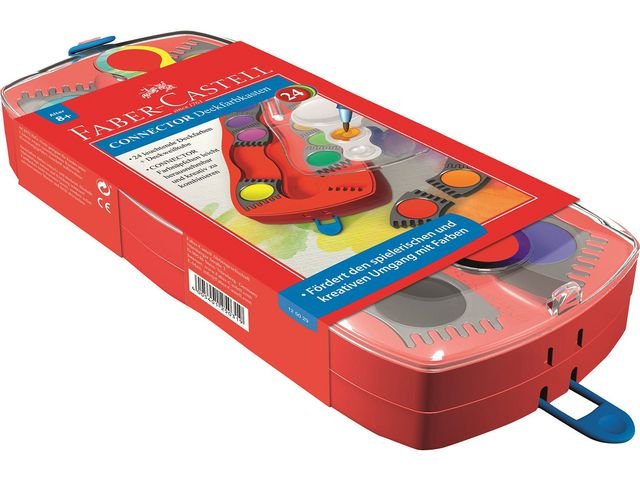 Vattenfärglåda Connector 25 färger