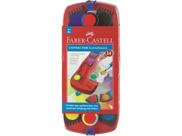 Vattenfärglåda Connector 25 färger