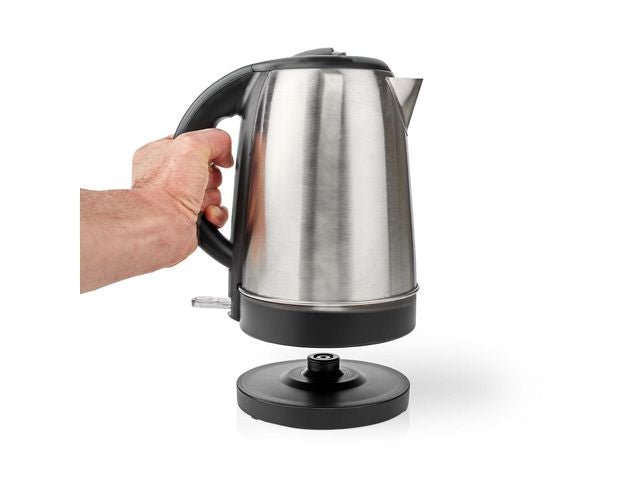 Vattenkokare NEDIS 2200W 1,7L rostfritt