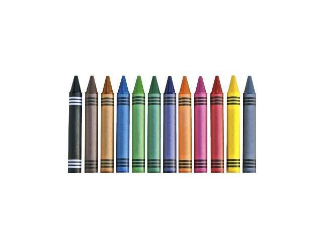 Vaxkrita Jumbo 12 färger