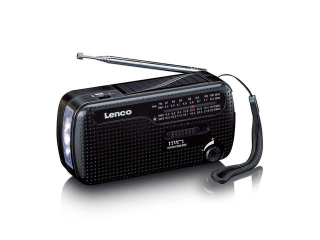 Vevradio LENCO Ficklampa+Powerbank