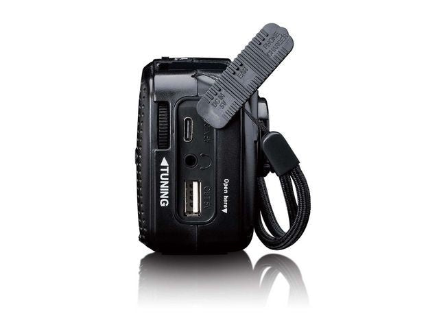 Vevradio LENCO Ficklampa+Powerbank