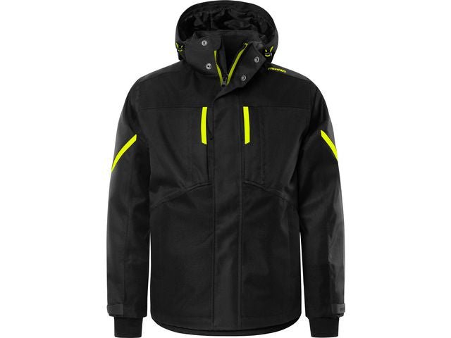 Vinterjacka Airtech 4058 Svart/Gul 4XL