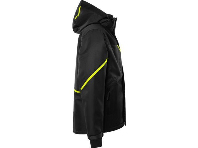 Vinterjacka Airtech 4058 Svart/Gul S