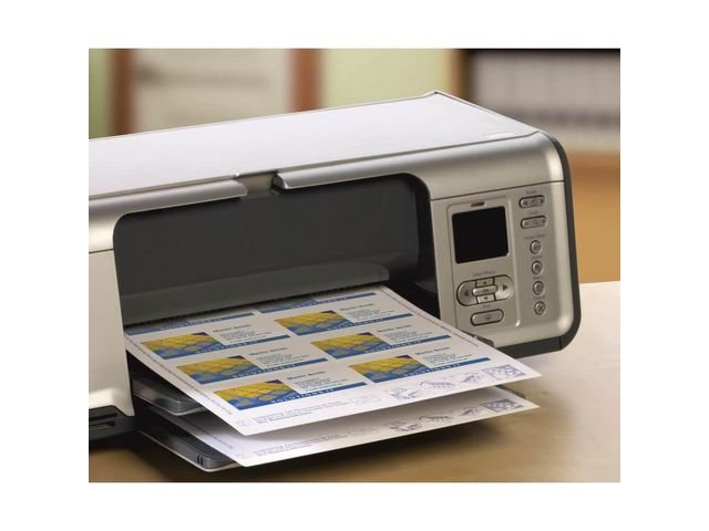 Visitkort AVERY laser 85x54 satin 250/fp