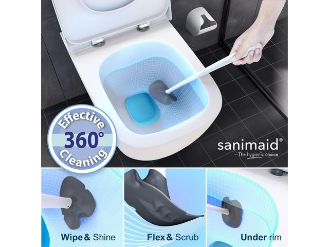 WC - Set SANIMAID Copenhagen vit