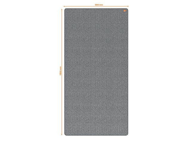 Whiteboard NOBO MoveMeet sv/vit 180x90cm