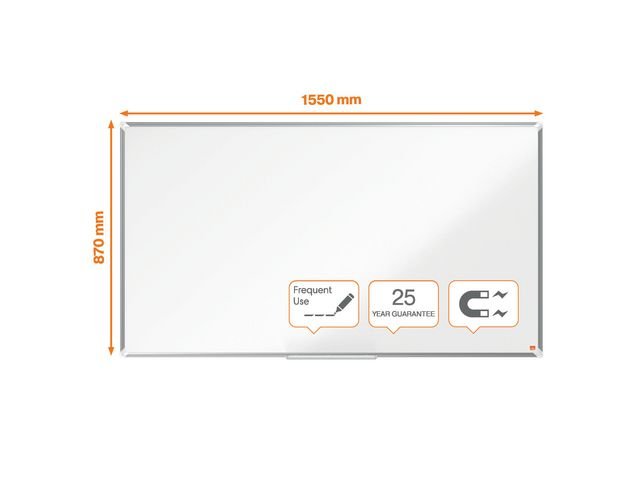 Whiteboard NOBO premium emalj 70'