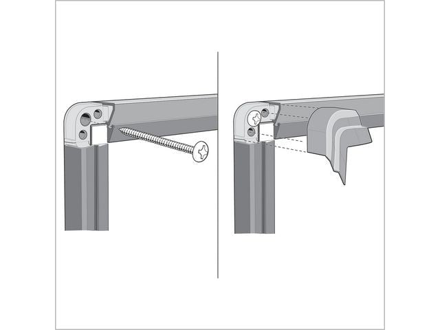 Whiteboard NOBO premium stål 40'