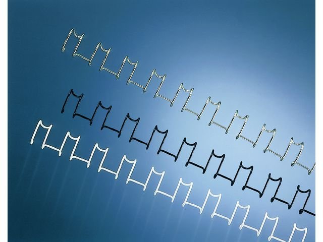 Wirespiraler GBC 21 12mm svart 100/fp