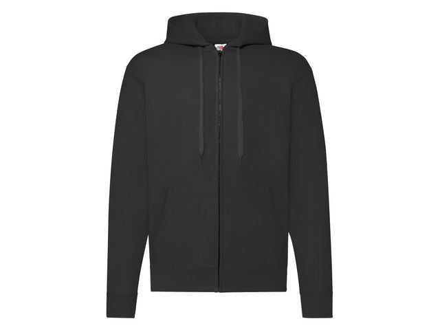 Zip Hoodie FRUIT svart 2XL