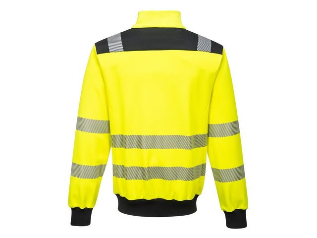 Ziptröja varsel PW370 Hi - Vis Kl 2/3 4XL