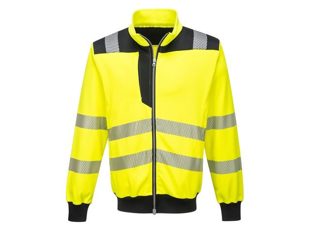 Ziptröja varsel PW370 Hi - Vis Kl 2/3 5XL